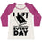 Virgin Teez  Baseball Tee Women's Tri-Blend Baseball Tee / small / Oatmeal / Berry I LIFT (HARRY POTTER BOOKS) EVERY DAY WOMEN'S TRI-BLEND BASEBALL TEE