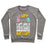 Virgin Teez  Pullover Crewneck Sweatshirt / x-small / Heathered Gray I LIFT LIKE A SPONGE LIFTING A COUPLE STUFFED ANIMALS UNDERWATER BUT I LIFT CREWNECK SWEATSHIRT