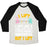 Virgin Teez  Baseball Tee Unisex Tri-Blend Baseball Tee / small / Oatmeal / Black I LIFT LIKE A SPONGE LIFTING A COUPLE STUFFED ANIMALS UNDERWATER BUT I LIFT UNISEX TRI-BLEND BASEBALL TEE