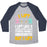 Virgin Teez  Baseball Tee Unisex Tri-Blend Baseball Tee / small / Athletic Gray / Navy I LIFT LIKE A SPONGE LIFTING A COUPLE STUFFED ANIMALS UNDERWATER BUT I LIFT UNISEX TRI-BLEND BASEBALL TEE