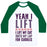 Virgin Teez  Baseball Tee Unisex Classic Baseball Tee / x-small / White/Dark Green I LIFT (MY CAT ONTO MY LAP) UNISEX CLASSIC BASEBALL TEE