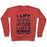 Virgin Teez  Pullover Crewneck Sweatshirt / x-small / Heathered Red I LIFT (MYSELF ONTO THE COUCH FOR A NAP) CREWNECK SWEATSHIRT