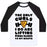 Virgin Teez  Baseball Tee Unisex Classic Baseball Tee / x-small / White/Black I LIFT PIZZA UNISEX CLASSIC BASEBALL TEE