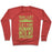Virgin Teez  Pullover Crewneck Sweatshirt / x-small / Heathered Red I LIFT PUNY HUMANS INTO MY SPACESHIP CREWNECK SWEATSHIRT
