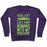 Virgin Teez  Pullover Crewneck Sweatshirt / x-small / Purple I LIFT PUNY HUMANS INTO MY SPACESHIP CREWNECK SWEATSHIRT