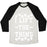 Virgin Teez  Baseball Tee Unisex Tri-Blend Baseball Tee / small / Oatmeal / Black I LIFT THE THING UNISEX TRI-BLEND BASEBALL TEE