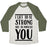 Virgin Teez  Baseball Tee Unisex Tri-Blend Baseball Tee / small / Oatmeal / Moss I LIFT TO BE STRONG NOT TO IMPRESS YOU UNISEX TRI-BLEND BASEBALL TEE