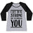 Virgin Teez  Baseball Tee Women's Tri-Blend Baseball Tee / small / Athletic Gray / Black I LIFT TO BE STRONG NOT TO IMPRESS YOU WOMEN'S TRI-BLEND BASEBALL TEE