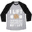 Virgin Teez  Baseball Tee Unisex Tri-Blend Baseball Tee / small / Athletic Gray / Black I LIFT UNISEX TRI-BLEND BASEBALL TEE
