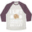 Virgin Teez  Baseball Tee Unisex Tri-Blend Baseball Tee / small / Oatmeal / Maroon I LIFT UNISEX TRI-BLEND BASEBALL TEE