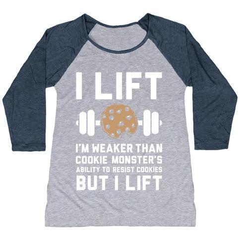 Virgin Teez  Baseball Tee Women's Tri-Blend Baseball Tee / small / Athletic Gray / Navy I LIFT WOMEN'S TRI-BLEND BASEBALL TEE