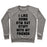 Virgin Teez  Pullover Crewneck Sweatshirt / x-small / Heathered Gray I LIKE DOING GYM RAT STUFF WITH MY FRIENDS CREWNECK SWEATSHIRT
