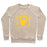 Virgin Teez  Pullover Crewneck Sweatshirt / x-small / Heathered Oatmeal I LIKE EXERCISING BECAUSE I LOVE EATING CREWNECK SWEATSHIRT