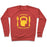 Virgin Teez  Pullover Crewneck Sweatshirt / x-small / Heathered Red I LIKE EXERCISING BECAUSE I LOVE EATING CREWNECK SWEATSHIRT