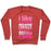 Virgin Teez  Pullover Crewneck Sweatshirt / x-small / Heathered Red I LIKE LIFTING (FOOD) CREWNECK SWEATSHIRT