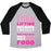 Virgin Teez  Baseball Tee Unisex Tri-Blend Baseball Tee / small / Athletic Gray / Black I LIKE LIFTING (FOOD) UNISEX TRI-BLEND BASEBALL TEE