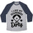 Virgin Teez  Baseball Tee Unisex Tri-Blend Baseball Tee / small / Athletic Gray / Navy I LIKE MY DIAMONDS DIRTY UNISEX TRI-BLEND BASEBALL TEE