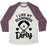 Virgin Teez  Baseball Tee Unisex Tri-Blend Baseball Tee / small / Oatmeal / Maroon I LIKE MY DIAMONDS DIRTY UNISEX TRI-BLEND BASEBALL TEE