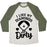 Virgin Teez  Baseball Tee Unisex Tri-Blend Baseball Tee / small / Oatmeal / Moss I LIKE MY DIAMONDS DIRTY UNISEX TRI-BLEND BASEBALL TEE