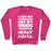 Virgin Teez  Pullover Crewneck Sweatshirt / x-small / Deep Pink I LIKE MY WORKOUTS LIKE MY MUSIC CREWNECK SWEATSHIRT