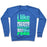 Virgin Teez  Pullover Crewneck Sweatshirt / x-small / Heathered Blue I LIKE RUNNING (FOOD) CREWNECK SWEATSHIRT