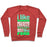 Virgin Teez  Pullover Crewneck Sweatshirt / x-small / Heathered Red I LIKE RUNNING (FOOD) CREWNECK SWEATSHIRT