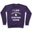 Virgin Teez  Pullover Crewneck Sweatshirt / x-small / Purple I LIKE SWEATPANTS AND STAYING HOME CREWNECK SWEATSHIRT