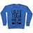 Virgin Teez  Pullover Crewneck Sweatshirt / x-small / Heathered Blue I LIKE TO DO YOGA NOW AND ZEN CREWNECK SWEATSHIRT