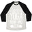 Virgin Teez  Baseball Tee Unisex Tri-Blend Baseball Tee / small / Oatmeal / Black I LIKE TO DO YOGA NOW AND ZEN WHITE PRINT UNISEX TRI-BLEND BASEBALL TEE