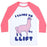 Virgin Teez  Baseball Tee Unisex Classic Baseball Tee / x-small / White/Neon Pink I LIKE TO LIFT LLAMA UNISEX CLASSIC BASEBALL TEE
