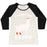 Virgin Teez  Baseball Tee Women's Tri-Blend Baseball Tee / small / Oatmeal / Black I LIKE TO LIFT LLAMA WOMEN'S TRI-BLEND BASEBALL TEE