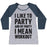 Virgin Teez  Baseball Tee Women's Tri-Blend Baseball Tee / small / Athletic Gray / Navy I LIKE TO PARTY AND BY PARTY I MEAN WORKOUT WOMEN'S TRI-BLEND BASEBALL TEE