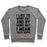 Virgin Teez  Pullover Crewneck Sweatshirt / x-small / Heathered Gray I LIKE TO WORK OUT AND BY WORK OUT I MEAN TAKE NAPS CREWNECK SWEATSHIRT