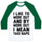 Virgin Teez  Baseball Tee Unisex Classic Baseball Tee / x-small / White/Dark Green I LIKE TO WORK OUT AND BY WORK OUT I MEAN TAKE NAPS UNISEX CLASSIC BASEBALL TEE