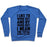 Virgin Teez  Pullover Crewneck Sweatshirt / x-small / Heathered Blue I LIKE TO WORK OUT (AND BY WORK OUT I MEAN THE TOTAL OPPOSITE OF THAT) CREWNECK SWEATSHIRT