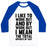 Virgin Teez  Baseball Tee Unisex Classic Baseball Tee / x-small / White/Blue I LIKE TO WORK OUT (AND BY WORK OUT I MEAN THE TOTAL OPPOSITE OF THAT) UNISEX CLASSIC BASEBALL TEE