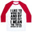 Virgin Teez  Baseball Tee Unisex Classic Baseball Tee / x-small / White/Red I LIKE TO WORK OUT (AND BY WORK OUT I MEAN THE TOTAL OPPOSITE OF THAT) UNISEX CLASSIC BASEBALL TEE