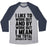 Virgin Teez  Baseball Tee Unisex Tri-Blend Baseball Tee / small / Athletic Gray / Navy I LIKE TO WORK OUT (AND BY WORK OUT I MEAN THE TOTAL OPPOSITE OF THAT) UNISEX TRI-BLEND BASEBALL TEE