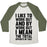 Virgin Teez  Baseball Tee Unisex Tri-Blend Baseball Tee / small / Oatmeal / Moss I LIKE TO WORK OUT (AND BY WORK OUT I MEAN THE TOTAL OPPOSITE OF THAT) UNISEX TRI-BLEND BASEBALL TEE
