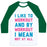 Virgin Teez  Baseball Tee Unisex Classic Baseball Tee / x-small / White/Dark Green I LIKE TO WORKOUT AND BY WORKOUT I MEAN NOT AT ALL UNISEX CLASSIC BASEBALL TEE