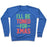 Virgin Teez  Pullover Crewneck Sweatshirt / x-small / Heathered Blue I'LL BE TONED FOR XMAS CREWNECK SWEATSHIRT