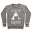 Virgin Teez  Pullover Crewneck Sweatshirt / x-small / Heathered Gray I'LL DO THE BEAR MINIMUM CREWNECK SWEATSHIRT