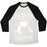 Virgin Teez  Baseball Tee Unisex Tri-Blend Baseball Tee / small / Oatmeal / Black I'LL DO THE BEAR MINIMUM UNISEX TRI-BLEND BASEBALL TEE