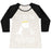 Virgin Teez  Baseball Tee Women's Tri-Blend Baseball Tee / small / Oatmeal / Black I'LL DO THE BEAR MINIMUM WOMEN'S TRI-BLEND BASEBALL TEE