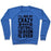 Virgin Teez  Pullover Crewneck Sweatshirt / x-small / Heathered Blue I'LL HIDE MY CRAZY WHEN FOOTBALL SEASON IS OVER CREWNECK SWEATSHIRT