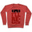 Virgin Teez  Pullover Crewneck Sweatshirt / x-small / Heathered Red I'LL RE-RACK PARODY CREWNECK SWEATSHIRT
