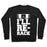 Virgin Teez  Pullover Crewneck Sweatshirt / x-small / Black I'LL RE-RACK PARODY CREWNECK SWEATSHIRT