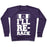 Virgin Teez  Pullover Crewneck Sweatshirt / x-small / Purple I'LL RE-RACK PARODY CREWNECK SWEATSHIRT