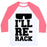 Virgin Teez  Baseball Tee Unisex Classic Baseball Tee / x-small / White/Neon Pink I'LL RE-RACK PARODY UNISEX CLASSIC BASEBALL TEE