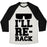Virgin Teez  Baseball Tee Unisex Tri-Blend Baseball Tee / small / Oatmeal / Black I'LL RE-RACK PARODY UNISEX TRI-BLEND BASEBALL TEE